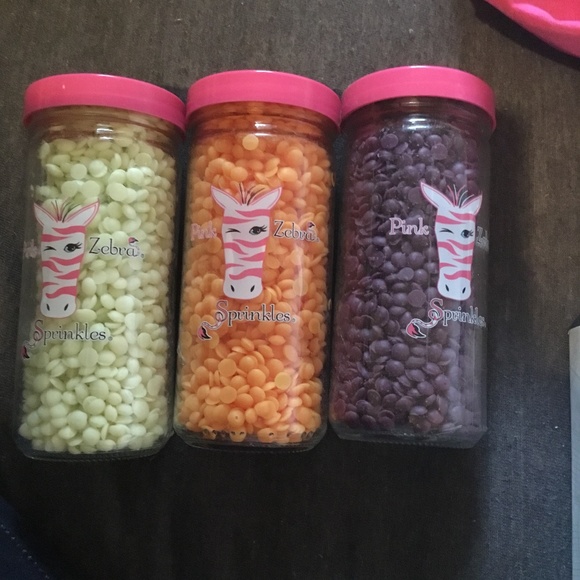 Pink Zebra Sprinkles